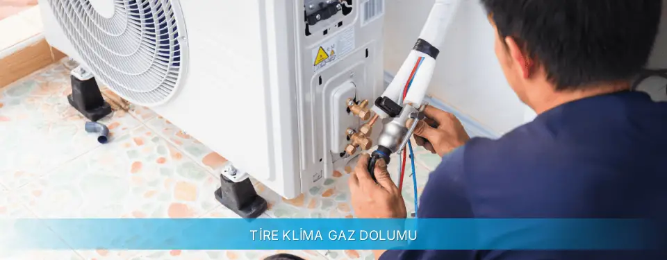 Tire İlçemi Arçelik Klima Gaz Dolumu